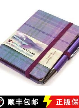 【3-4周达】Waverley S.T. (S): Romance Mini with Pen Pocket Genuine Tartan Cloth Commonplace Notebook [9781849344692]