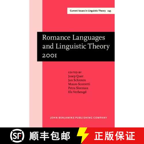 【3-4周达】精装 Romance Languages and Linguistic Theory, 2001: Selected Papers from Going Romance, Am... [9789027247575]