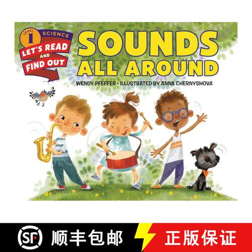 【3-4周达】精装 Sounds All Around [9780062386700]