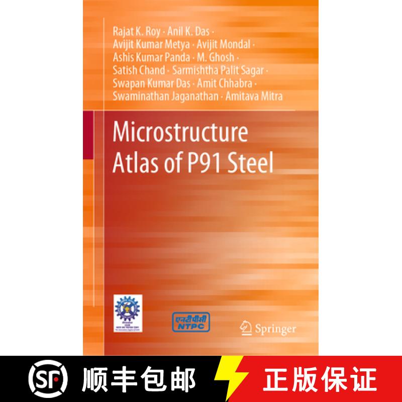 【3-4周达】Microstructure Atlas of P91 Steel [9789811995613]