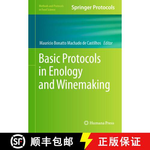 【3-4周达】精装 Basic Protocols in Enology and Winemaking [9781071630877]