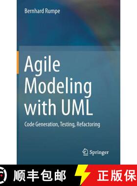 【3-4周达】Agile Modeling with UML : Code Generation, Testing, Refactoring [9783319588612]