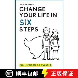 【3-4周达】Change your life in six steps: From mediocre to awesome [9789464000290]
