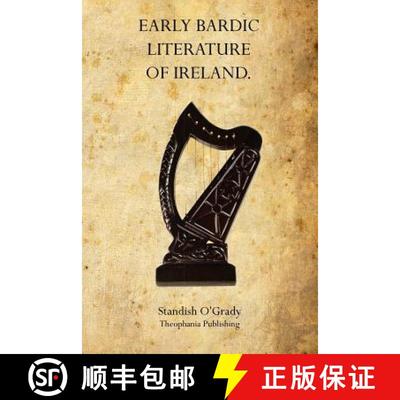 【3-4周达】Early Bardic Literature of Ireland [9781770831957]