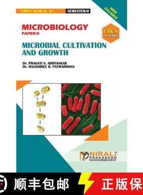 【3-4周达】MICROBIOLOGY (PAPER--II) MICROBIAL CULTIVATION & GROWTH [2 Credits] [9789389686937]