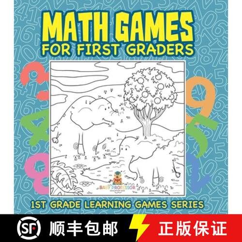 【3-4周达】Math Games for First Graders : 1st Grade Learning Games Series [9798869454782]