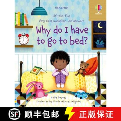 【3-4周达】Very First Questions and Answers Why do I have to go to bed? [9781805075110]
