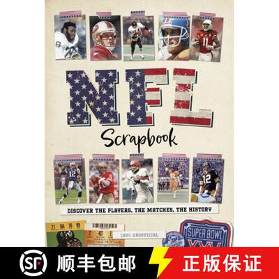 【3-4周达】精装 NFL Scrapbook: Discover the Players, the Matches, the History [9781915343277]