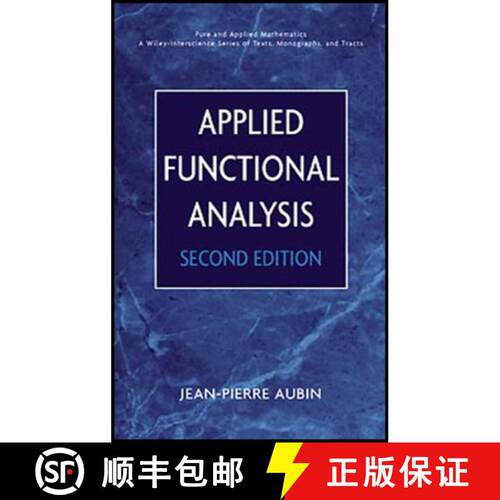 【3-4周达】精装 Applied Functional Analysis, Second Edition [Wiley数学] [9780471179764]