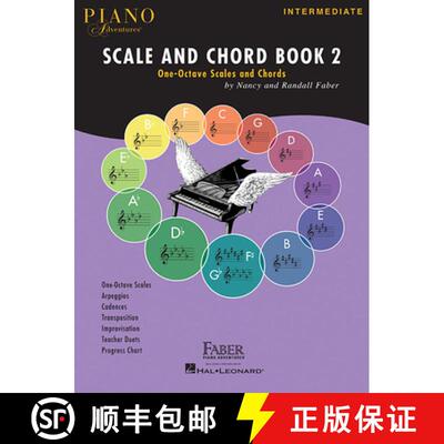 Piano Adventures Scale and Chord Book 2: One-Octave Scales and Chords [9781616776626]