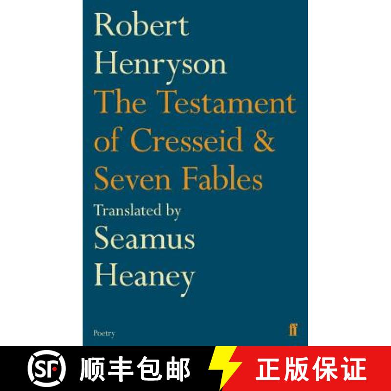 【3-4周达】Testament of Cresseid & Seven Fables: Translated by Seamus Heaney [9780571249664]