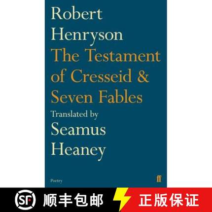 【3-4周达】Testament of Cresseid & Seven Fables: Translated by Seamus Heaney [9780571249664]