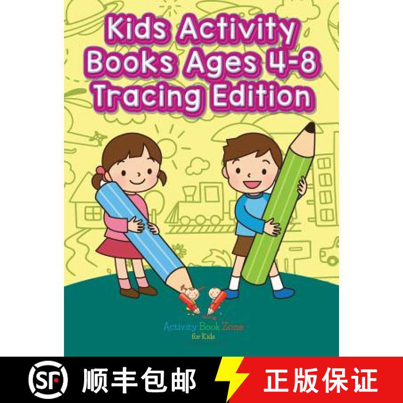 【3-4周达】Kids Activity Books Ages 4-8 Tracing Edition [9781683762645]