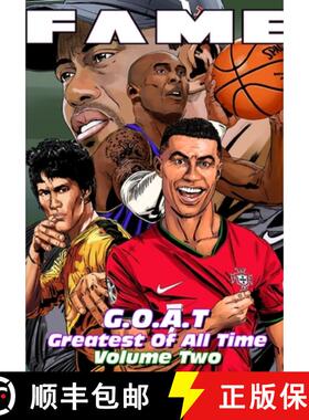 【3-4周达】FAME: G.O.A.T: Kobe Bryant, Cristiano Ronaldo, Bruce Lee & Tiger Woods [9781965464021]