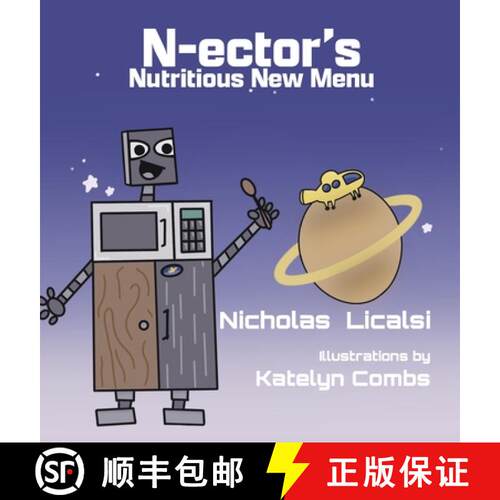 【3-4周达】精装 N-ector's Nutritious New Menu [9781961751415]