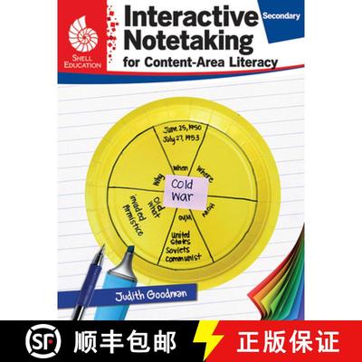 【4周达】TCM Interactive Notetaking for Content-Area Literacy, Secondary [9781425817343]