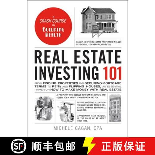 【3-4周达】Real Estate Investing 101: From Finding Properties and Securing Mortgage Terms to REITs an... [9781507210574]