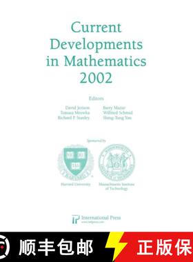 【3-4周达】Current Developments in Mathematics, 2002 [9781571463463]