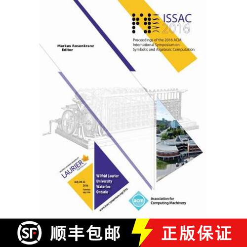 【3-4周达】ISSAC 16 International Symposium on Symbolic and Algebraic Computation [9781450343800]