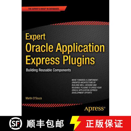 【3-4周达】Expert Oracle Application Express Plugins : Building Reusable Components (1st ed.) [9781430235033]
