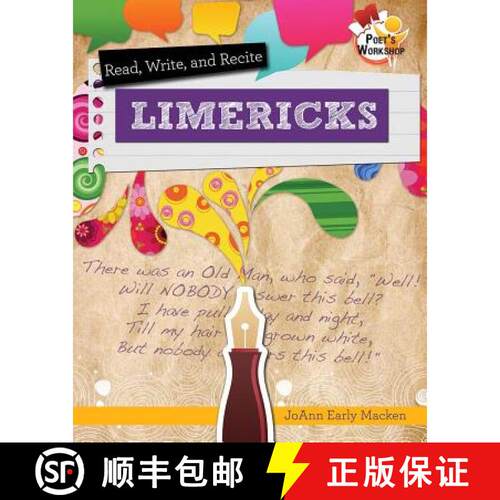 【3-4周达】精装 Read, Recite, and Write Limericks [9780778704096]