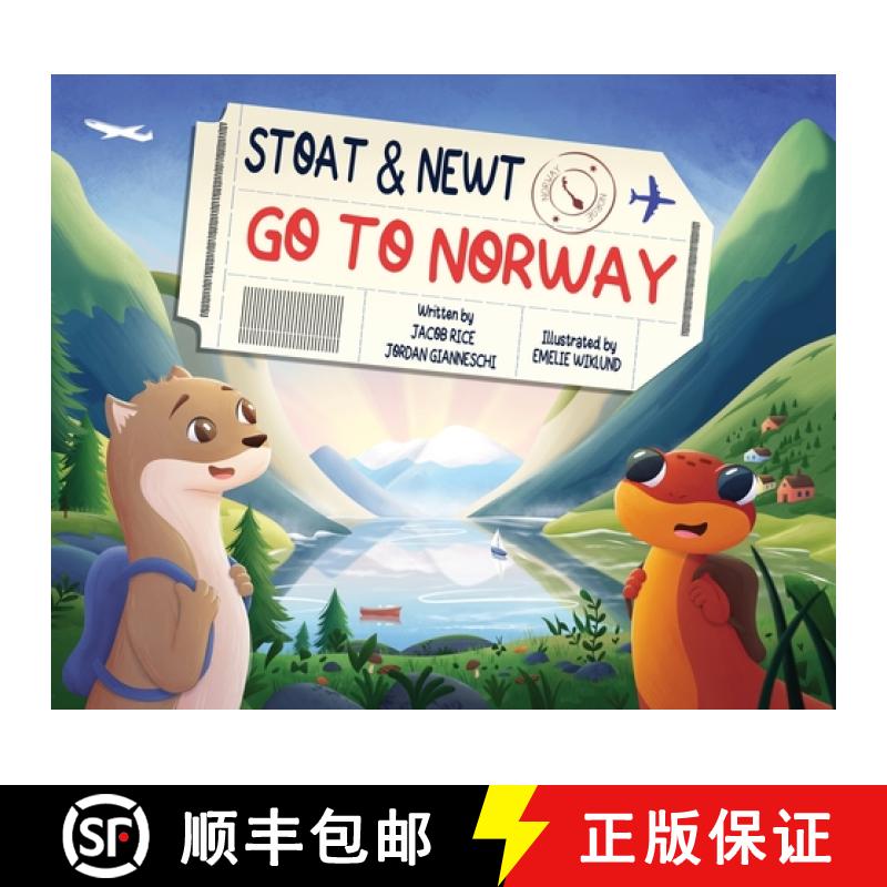 【3-4周达】Stoat and Newt Go to Norway [9798990029408]