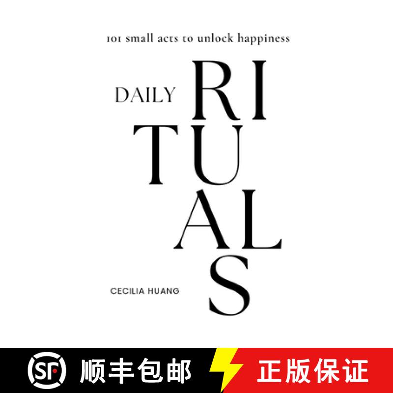 【2-3周达】Daily Rituals: 101 small acts to unlock happiness [9781763817500]