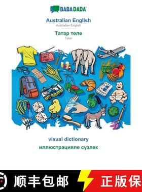 【3-4周达】BABADADA, Australian English - Tatar (in cyrillic script), visual dictionary - visual dict... [9783749886753]
