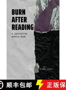 【3-4周达】Burn After Reading: A Journaling Poetry Book [9781087973142]
