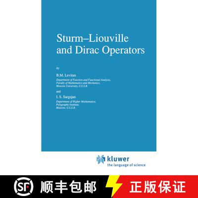 【3-4周达】Sturm--Liouville and Dirac Operators [9789401056670]