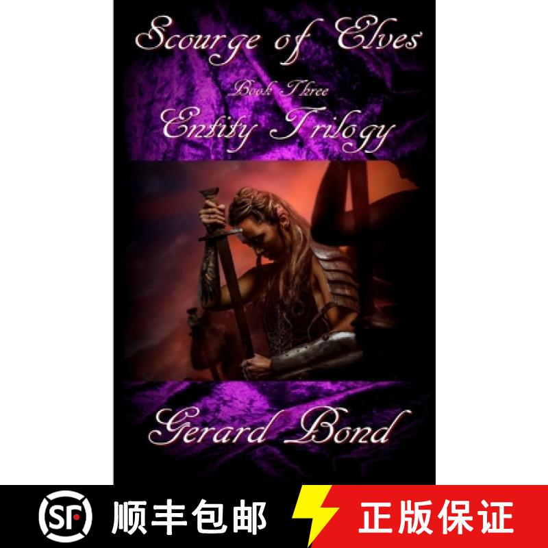 【3-4周达】Scourge of Elves: Book Three Entity Trilogy [9781365766220]