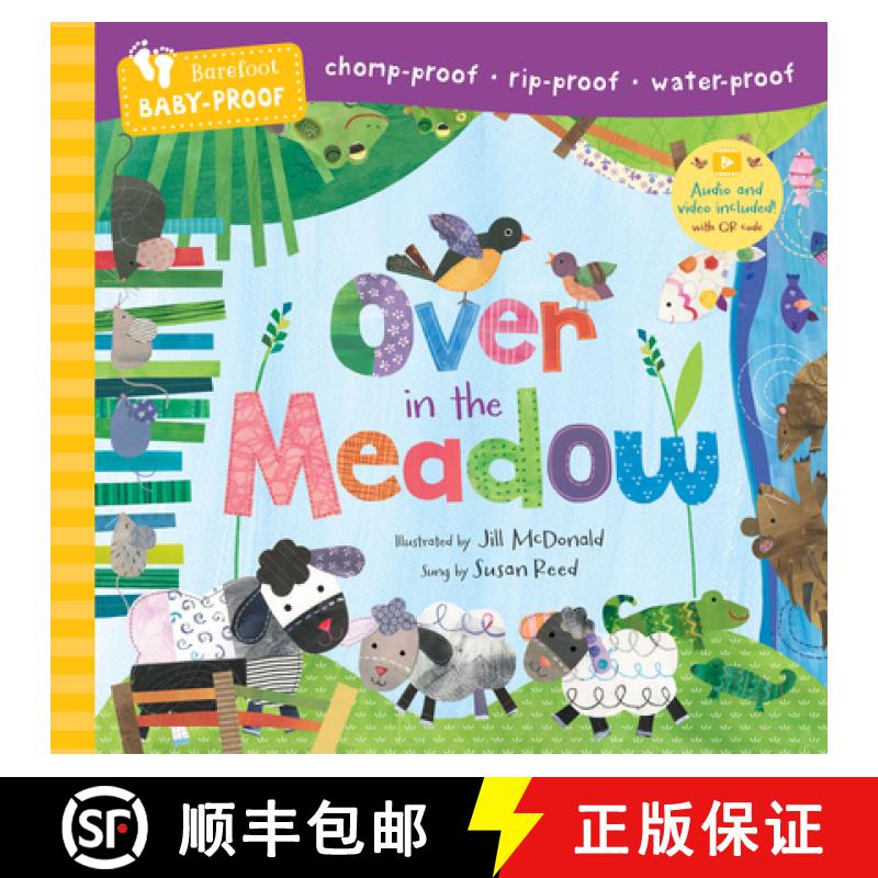 【3-4周达】Barefoot Baby-Proof: Over in the Meadow [9798888594766]