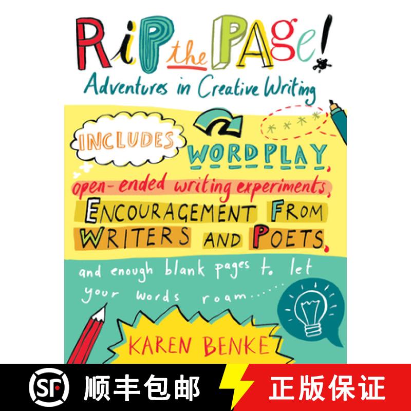 【3-4周达】Rip the Page!: Adventures in Creative Writing [9781590308127]