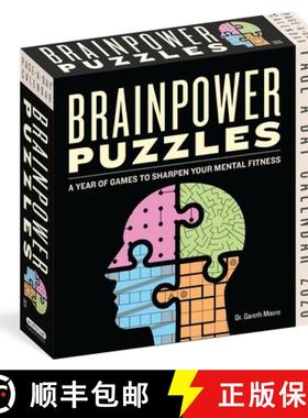 【3-4周达】Brainpower Puzzles Page-A-Day(r) Calendar 2026: A Year of Games to Sharpen Your Mental Fit... [9781523531172]