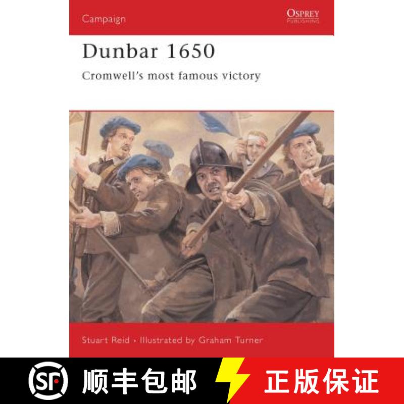 【3-4周达】Dunbar 1650: Cromwell's Most Famous Victory [9781841767741]
