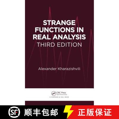 【3-4周达】STRANGE FUNCTIONS IN REAL ANALYSIS, [9781498773140]