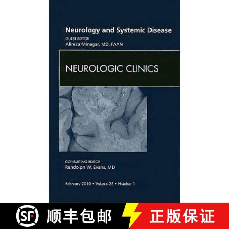 【3-4周达】Neurology and Systemic Disease, an Issue of Neurologic Clinics: Volume 28-1 [9781437719185]