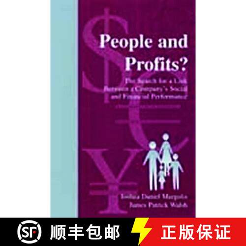 【3-4周达】People and Profits? : The Search for A Link Between A Company's Social and Financial Perfo... [9780805840117]