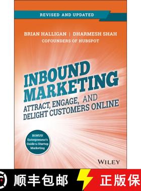 【3-4周达】Inbound Marketing: Attract, Engage, And Delight Customers Online [Wiley经管] [9781118896655]