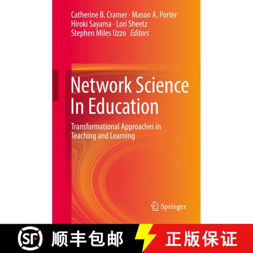 【3-4周达】精装 Network Science In Education : Transformational Approaches in Teaching and Learning [9783319772363]