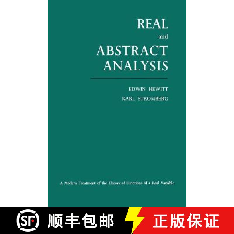 【3-4周达】Real and Abstract Analysis [9783662282755]