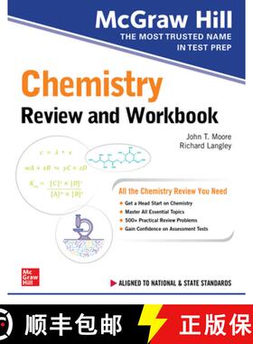 【3-4周达】McGraw-Hill Education Chemistry Review and Workbook [9781264259045]