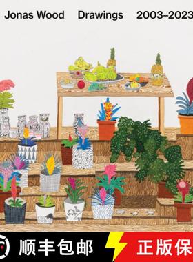 【3-4周达】Jonas Wood: Drawings : 2003-2023 [9781949172997]