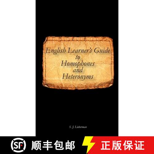 【3-4周达】English Learner's Guide to Homophones and Heteronyms [9781794823969]
