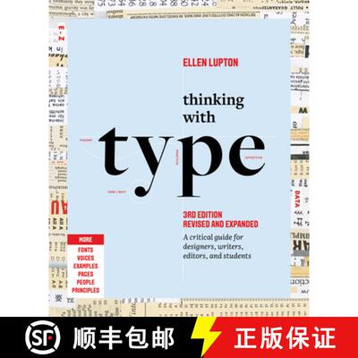 【3-4周达】Thinking with Type : A Critical Guide for Designers, Writers, Editors, and Students (3rd E... [9781797226828]