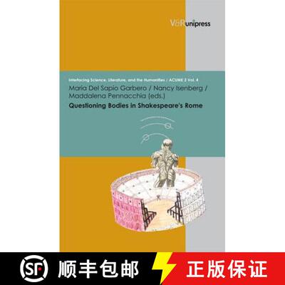 【3-4周达】精装 Questioning Bodies in Shakespeare's Rome [9783899717402]