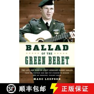 Barry Sergeant from the The and Beret Staff Green 9780811772297 Vietn... Ballad 4周达 Wars Sadler Life