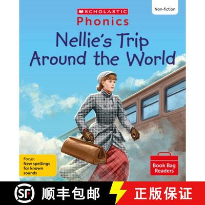 【3-4周达】Nellie's Trip Around the World (Set 12) Matched to Little Wandle Letters and Sounds Revised [9780702321153]