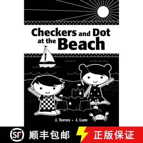 【3-4周达】Checkers and Dot at the Beach [9781770494442]