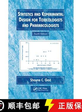 【3-4周达】Statistics and Experimental Design for Toxicologists and Pharmacologists [9780367392482]